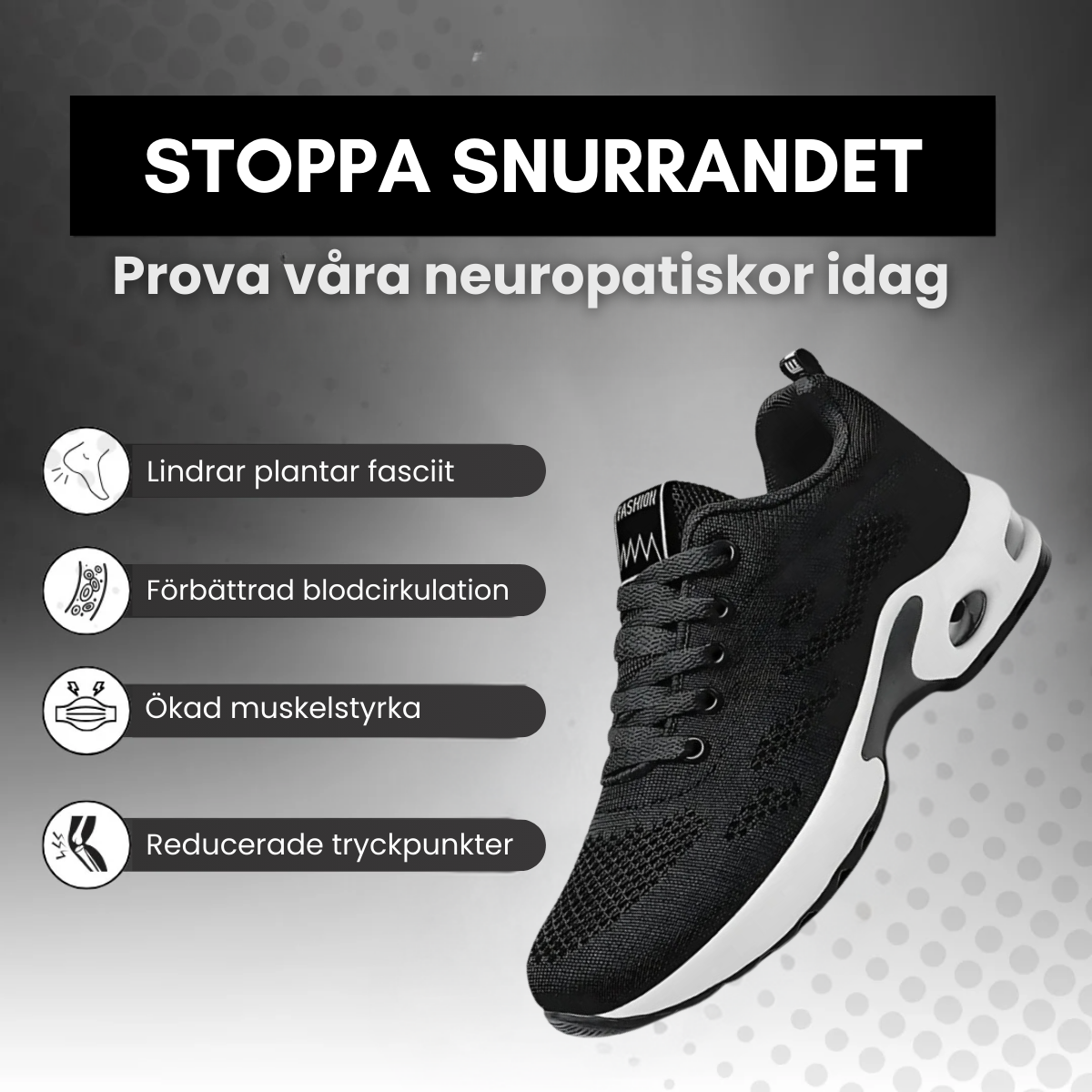 SoftStep Pro - Ortopediska Vandringsskor med Smärtlindring